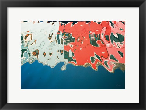 Framed Reflections of Burano IV Print