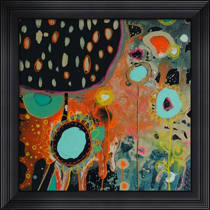 Framed Dans La Foret Print