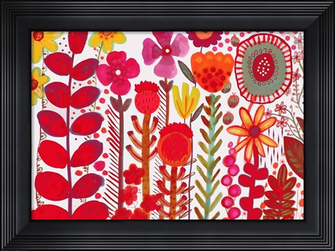 Framed Rouge Love Print