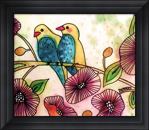 Framed Ou Que Tu Sois Tap Print