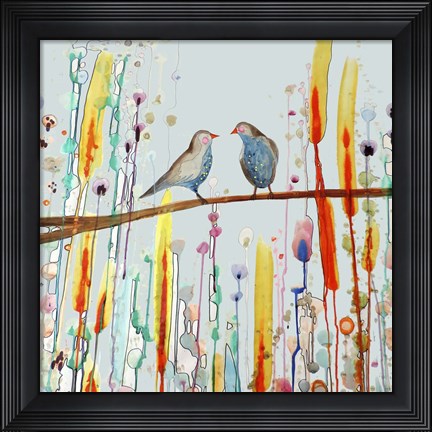 Framed Is It Love Print