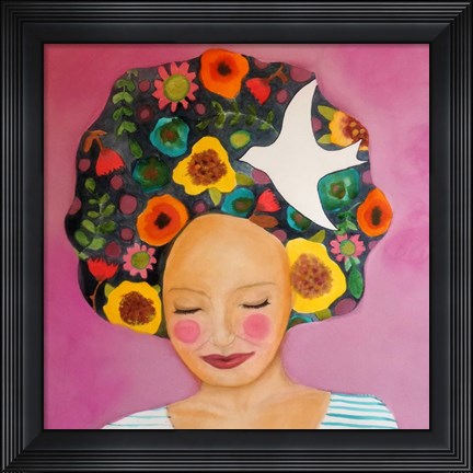 Framed Florence Carre Print