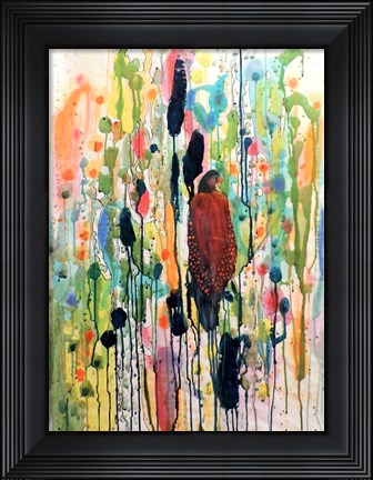 Framed Le Coeur Boheme Gran Print