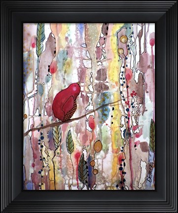 Framed Rever Le Temps Print