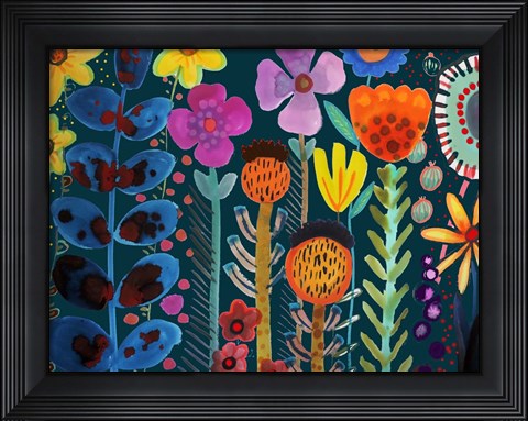 Framed Silk Road Print