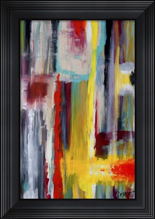 Framed Terres Communes Print