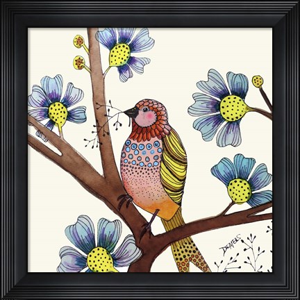 Framed I Ear Music 1 Print