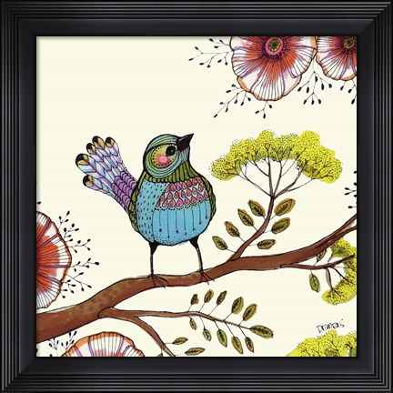 Framed I Ear Music 2 Print