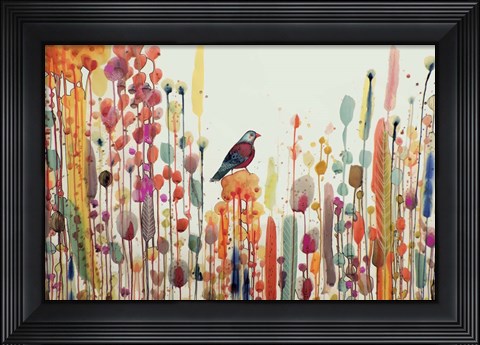 Framed Joie De Vivre Print