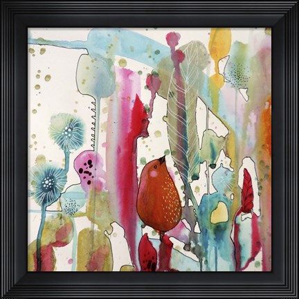 Framed Jouns Aux Bois Print