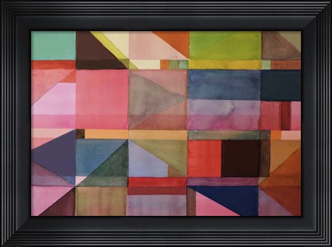 Framed Klee Words Print