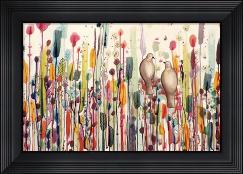 Framed L&#39;un Pour L&#39;autre Print