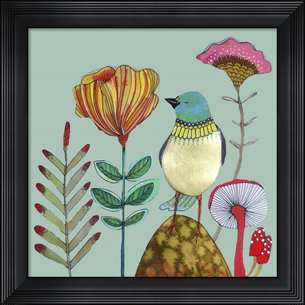 Framed My Heart Of Gold Print