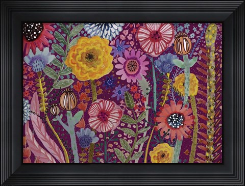 Framed Reparation Du Jardinier Print