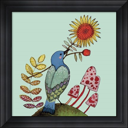 Framed Sunflower Print