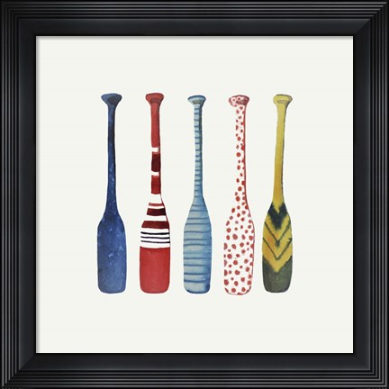 Framed Paddle Print