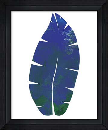 Framed Palm Leaf 5 Print