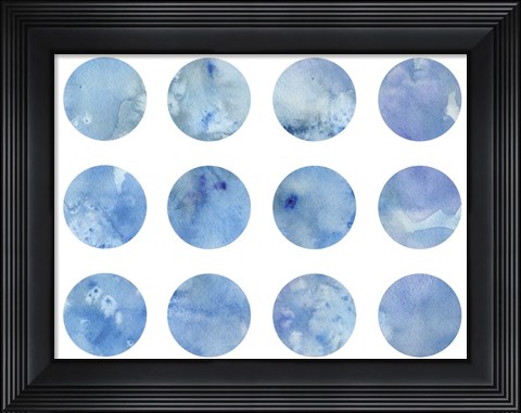 Framed Bubbles Print