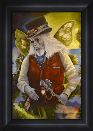 Framed Steampunk Journey Print