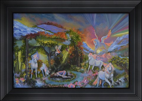 Framed Perfect Sleep Print