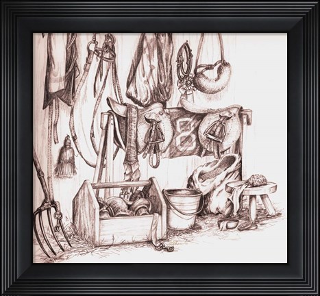 Framed Tac-Room Print