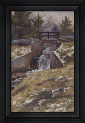 Framed Highland Rec Dam Print