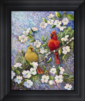 Framed Cardinal Impressions Print