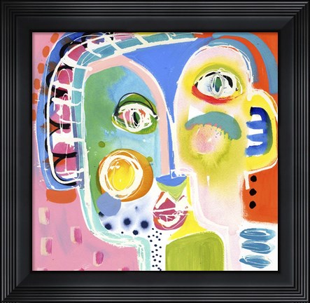 Framed Awkward Moment Print
