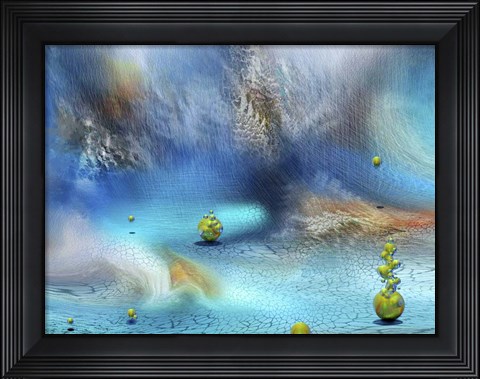 Framed Desert Emerald Print