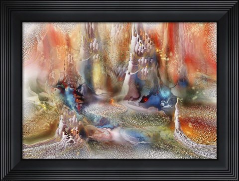 Framed Lost Towntif Print