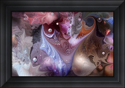 Framed New Rococo 3 Print