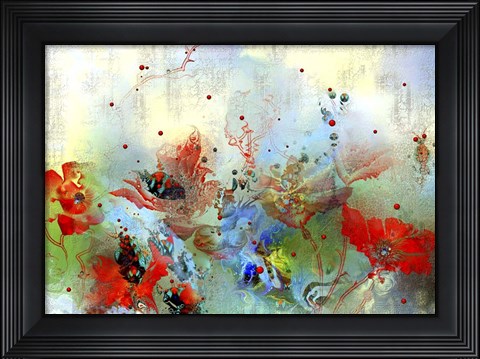 Framed Poppy 1 Print