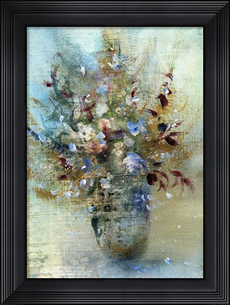Framed Bouquet Of Flowers 1 Print