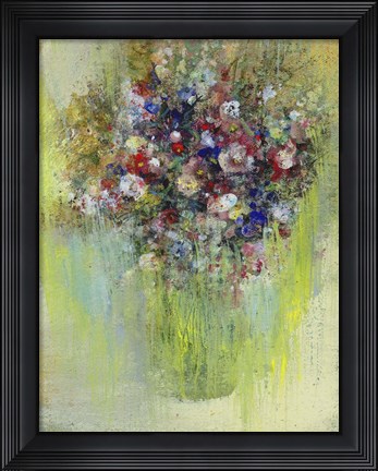 Framed Bouquet of Flowers 10 Print