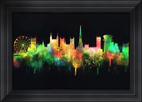 Framed Cityscape 3 Print
