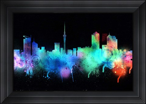 Framed Cityscape 6 Print