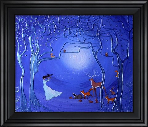 Framed Song Of The Forest Print