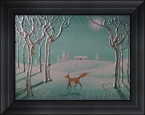 Framed Winter Wanderer Print