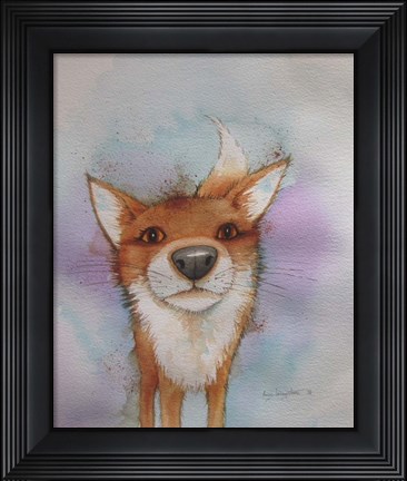 Framed Nosey Fox Print