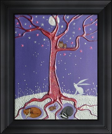 Framed Sleeping Beneath The Snow Print