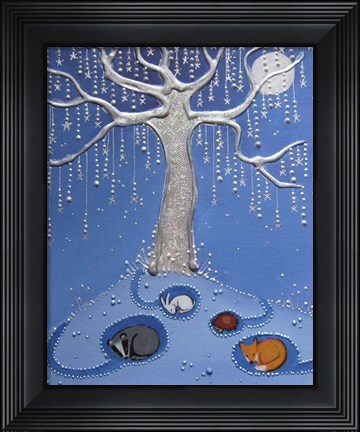 Framed Snuggled Up Print