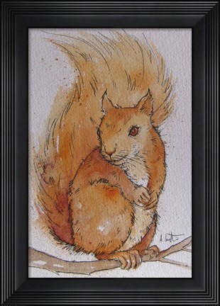 Framed Squirrel Print