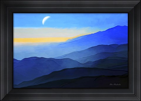 Framed Blue Mountains Print