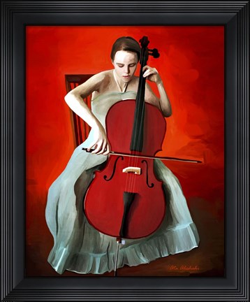 Framed Play Music Print