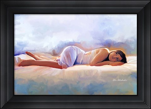 Framed Sleeping Beauty 2 Print
