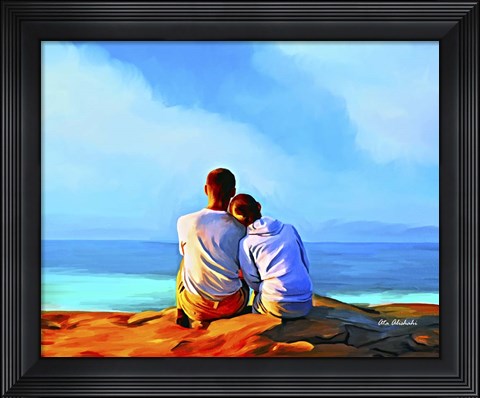 Framed Day With You Print