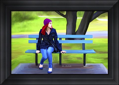 Framed Waiting Print