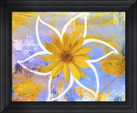 Framed Daisy Print
