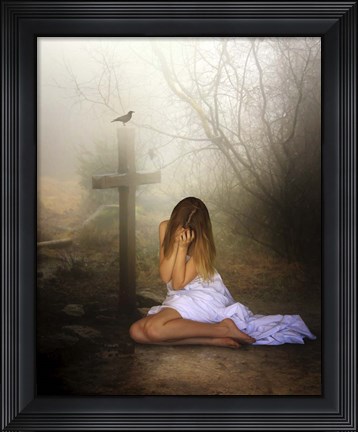 Framed Miss You Print