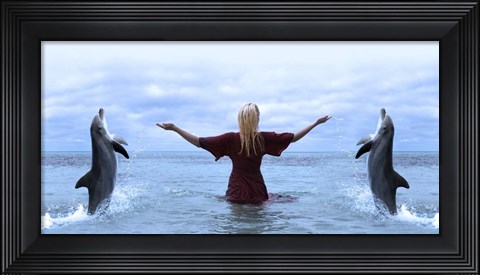 Framed Play With Me Print